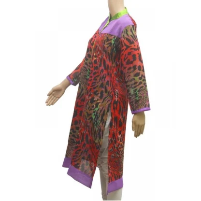 Women's Synthetic Kurtis (Multi Color, M) - Image 3