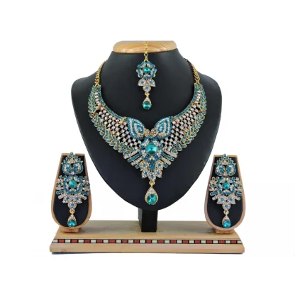 Women's Alloy Necklace set (Turquoise)