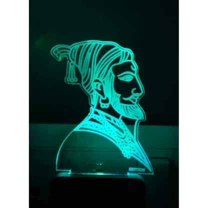 Chatrapathi Shivaji AC Adapter Night Lamp