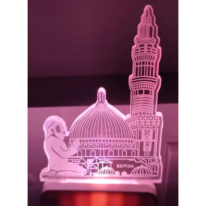 Islamic Namaz AC Adapter Night Lamp - Image 3