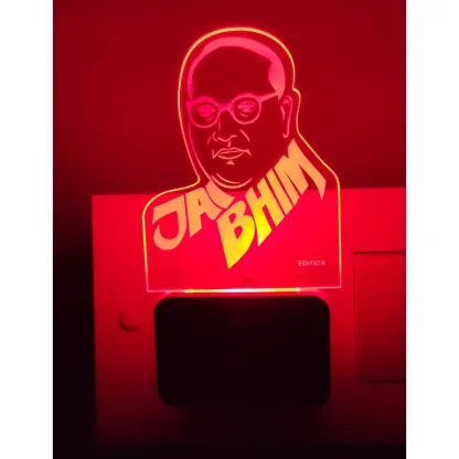 Dr Ambedkar AC Adapter Night Lamp - Image 3