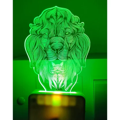 Big Lion AC Adapter Night Lamp - Image 5