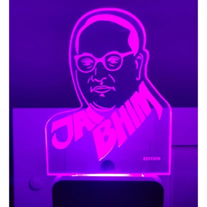 Dr Ambedkar AC Adapter Night Lamp - Image 4