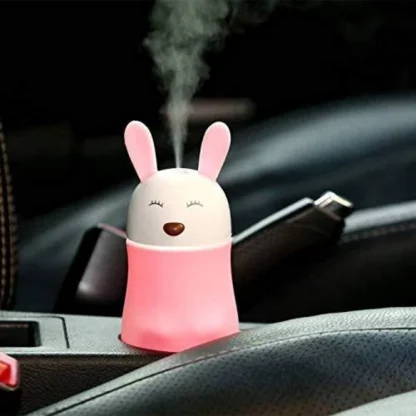 Lovely Rabbit Air Humidifier Usb Aroma Diffuse With Led Lamp - Image 3