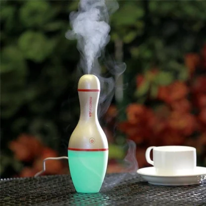 Air Humidifier Usb 5V Bowling Bottle Led Lamp - Image 2