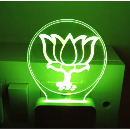 BJP AC Adapter Night Lamp - Image 4