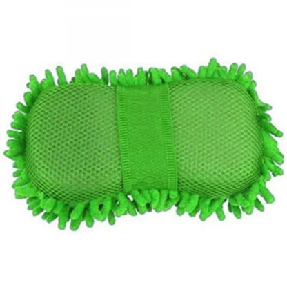 Multipurpose Microfibre Wash Dry Cleaning Sponge (Color: Assorted) - Image 4