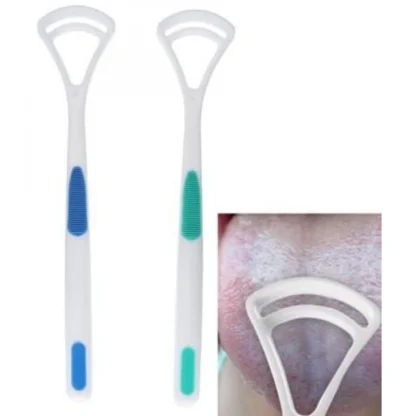 Pack Of_3 Tongue Cleaner(2 Pcs Set) (Color: Assorted) - Image 4