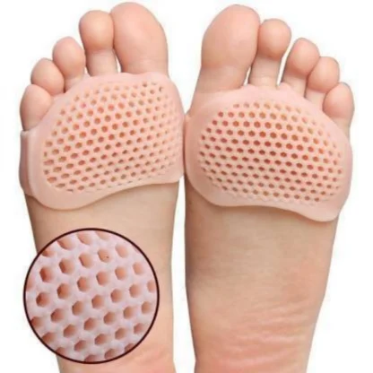 Pack Of_3 Silicone Gel Half Toe Sleeve Anti-Skid Forefoot Smooth And Soft Pads (Color: Assorted) - Image 5