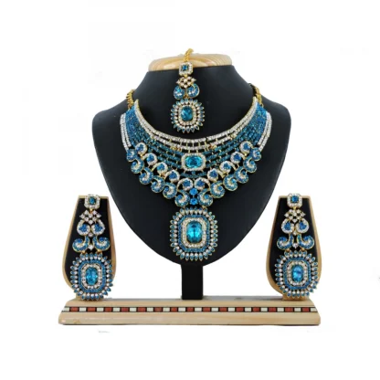 Women's Alloy Necklace set (Turquoise)