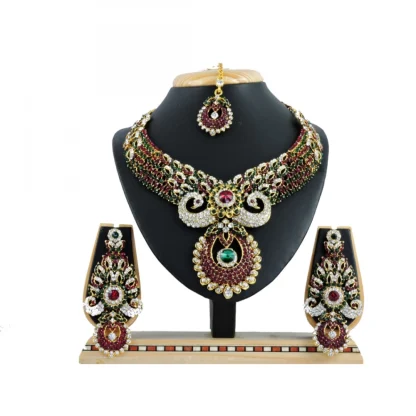 Women's Alloy Necklace set (Multicolor)