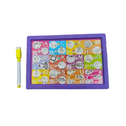 Pack Of_2 Childern Mini Cute Little White Board Hanging Message Boarde Graffiti Drawing Board (Color: Assorted) - Image 2