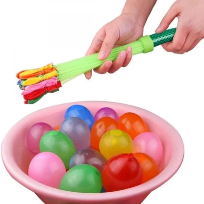 Pack Of 2_111 Pieces Set Holi Magic Water Balloons for Kids (Color: Assorted) - Image 2