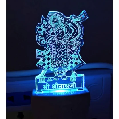 Shreenath Ji AC Adapter Night Lamp - Image 5