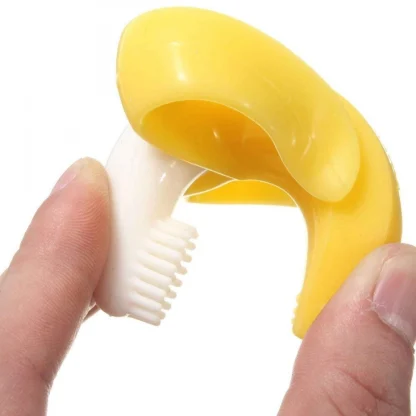 Banana Shaped Baby Traning toothbrush (Assorted) - Image 4