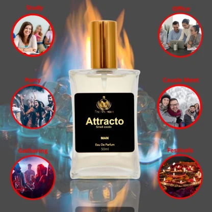 Europa Attracto 50ml Perfume Spray For Men - Image 4