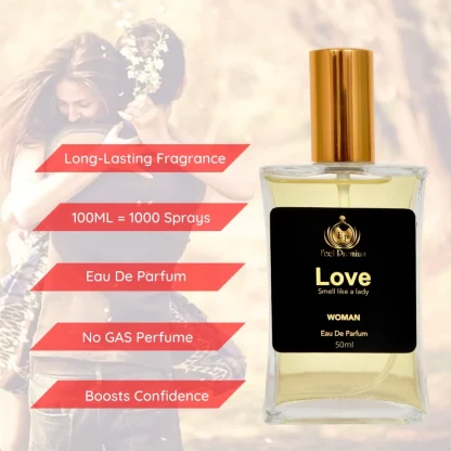 Europa Love 50ml Perfume Spray For Women - Image 4