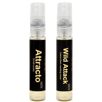 Europa Attracto And Wild Attack Pocket Perfume Spray For Men