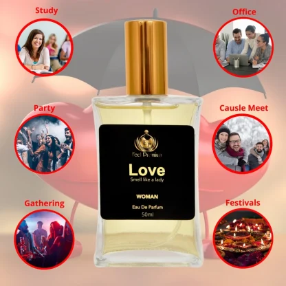 Europa Love 50ml Perfume Spray For Women - Image 5