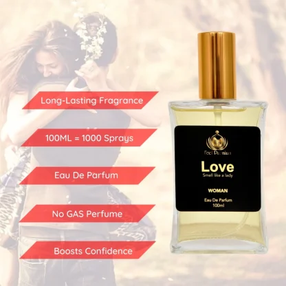 Europa Love 100ml Perfume Spray For Women - Image 4