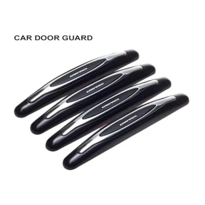 Pack Of 4 Compact Microfibre Car Door Guard (White) - Image 4