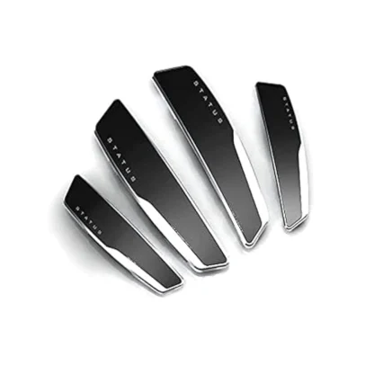 Pack Of 4 Winner Plastic Car Door Guard Universal For Car (Black) - Image 3