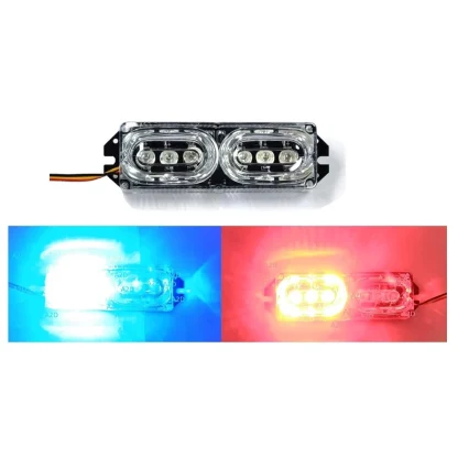 Police Strobe Light For Bike Red And Blue (Red And Blue) - Image 2