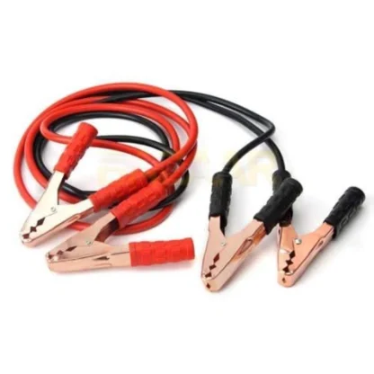 500 Amp Heavy Duty Jumper Booster Cables Anti Tangle Copper Care Universal For Car (Red) - Image 5