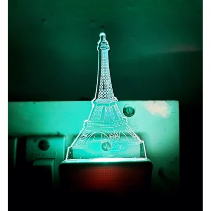 Eiffel tower AC Adapter Night Lamp - Image 3