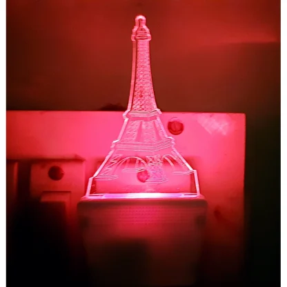 Eiffel tower AC Adapter Night Lamp - Image 5