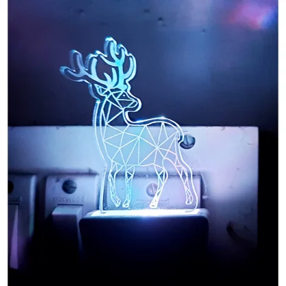 Deer AC Adapter Night Lamp - Image 2