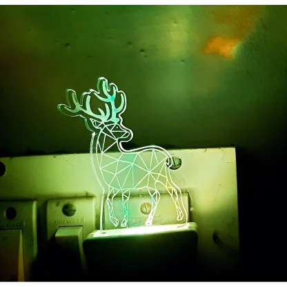 Deer AC Adapter Night Lamp - Image 4