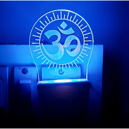 Om Mantra AC Adapter Night Lamp - Image 5