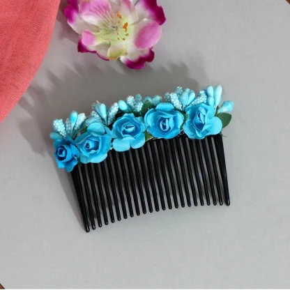 Women's Firozi Color Hair Comb Pin