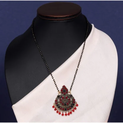 Women's Red Color Mangalsutra - Image 2