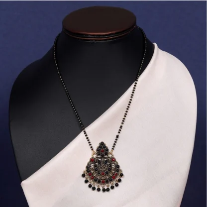 Women's Black Color Mangalsutra - Image 2