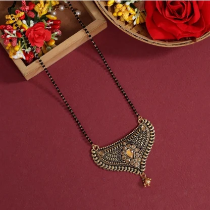 Women's Gold Color Mangalsutra