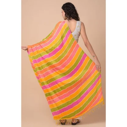 Women's Chanderi Printed Dupatta (Multicolor, Length: 2.25 to 2.50 Mtr) - Image 5