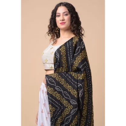 Women's Chanderi Printed Dupatta (Multicolor, Length: 2.25 to 2.50 Mtr) - Image 2