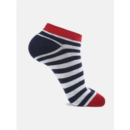 4 Pairs Unisex Casual Cotton Blended Printed Ankle length Socks (Assorted) - Image 3