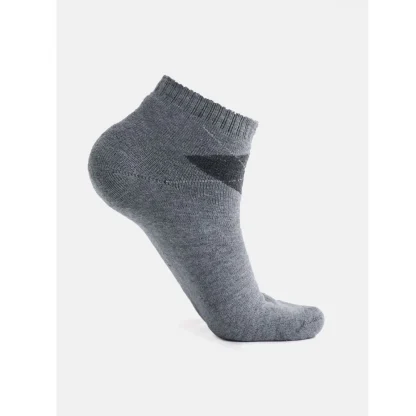 5 Pairs Men's Casual Cotton Blended Solid Mid-Calf length Socks (Assorted) - Image 3