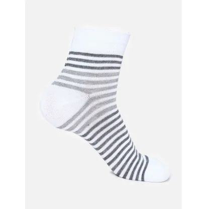 5 Pairs Men's Casual Cotton Blended Printed Mid-Calf length Socks (Assorted) - Image 2