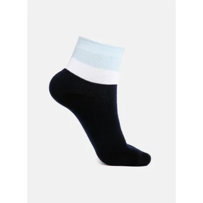 5 Pairs Men's Casual Cotton Blended Solid Ankle length Socks (Assorted) - Image 5