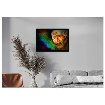 Saibaba Photo Frame (Multicolor) - Image 2