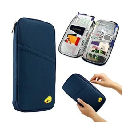 Passport Holder, Passport Wallet, Travel Wallet Envelope Flip Cover Case Pouch As Well As for Credit Cards (Assorted) - Image 5