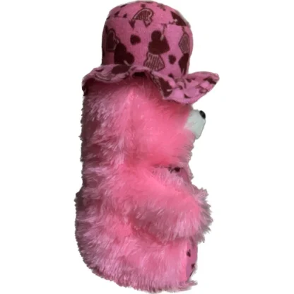 Cap Teddy bear (Pink) - Image 2