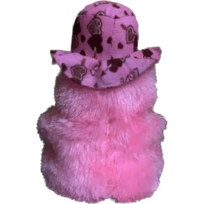 Cap Teddy bear (Pink) - Image 3