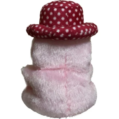 Cap Teddy Bear with Heart (Pink) - Image 3