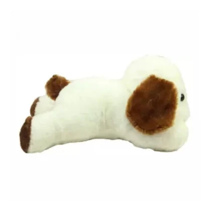 Dog Stuffed Plush Animal Toy (White) - Image 2