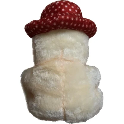 Cap Teddy Bear with Heart (Cream) - Image 3